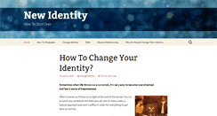 Desktop Screenshot of newidentity.us
